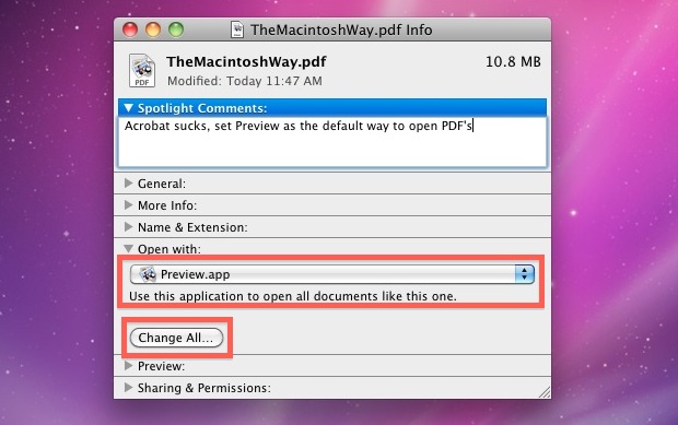 getting rid of lumin as pdf viewer for gmail mac