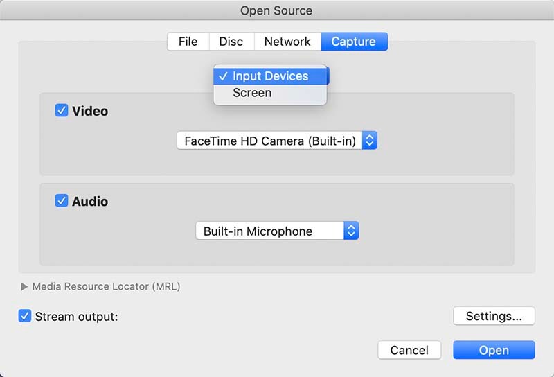 record audio with vlc for mac